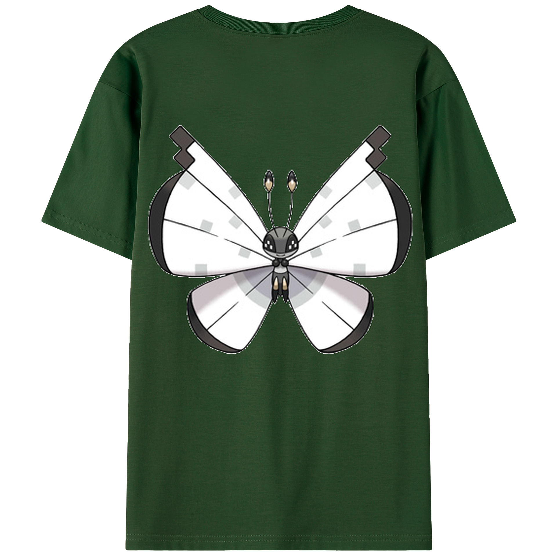 （画像用） ポケットモンスター Pokémon 綿100％半袖Tシャツ（背面プリント）